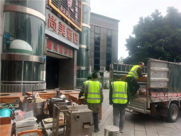 2022年10月28日重庆市万州区清江上城火锅店搬迁服务由重庆信则立搬家服务有限公司万州分公司承接，并圆满完成任务，且得到甲方一致好评。